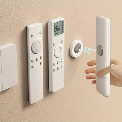 Remote Control Holder Magnetic Self-Adhesive Drill-Free