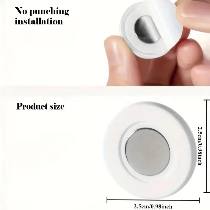 Remote Control Holder Magnetic Self-Adhesive Drill-Free