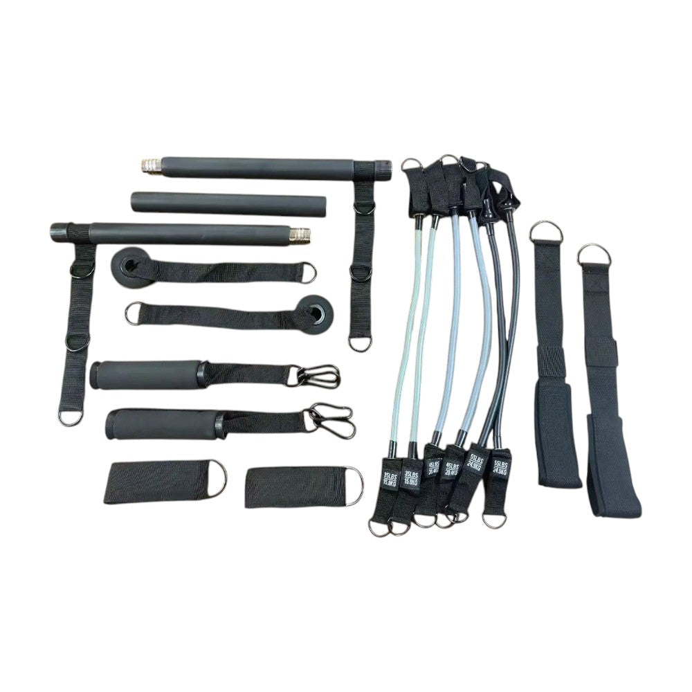 Resistance Band Set 35–269 Lbs Natural Latex Modular Rod