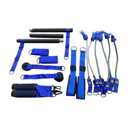 Resistance Band Set 35–269 Lbs Natural Latex Modular Rod