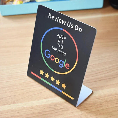 Review Stand Tap-to-Open NFC Counter Display