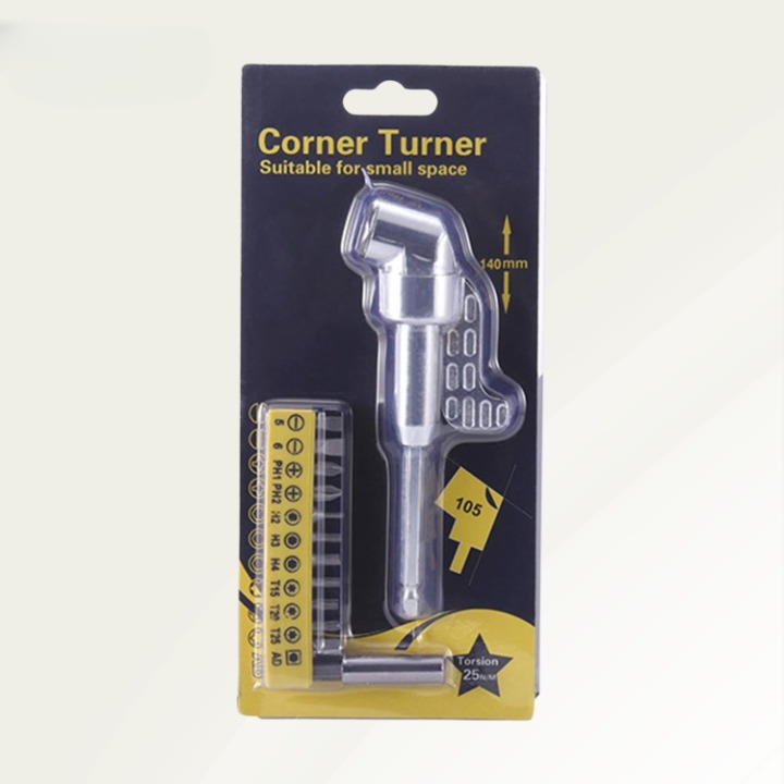 Right Angle Drill Adapter 105° Magnetic Bit Holder