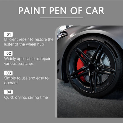 Rim Touch-Up Pen Fine Tip Water & Rust-Resistant