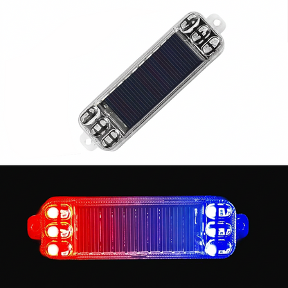 Roadside Emergency Light Solar-Powered LED Dusk-Activated 8-Hour