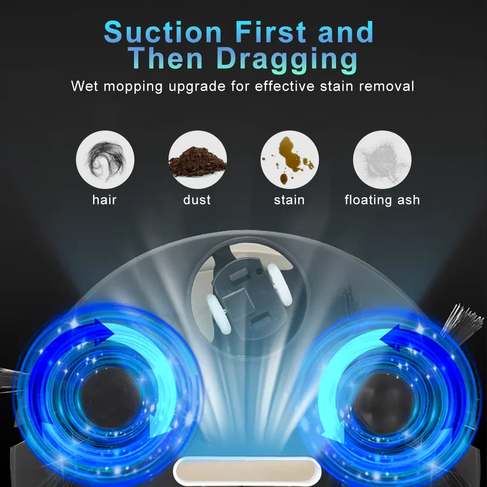 Robot Vacuum 3-In-1 Sweeper & Mop