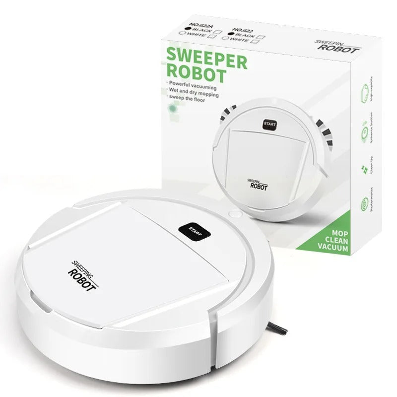 Robot Vacuum Intelligent Navigation 90-Min Battery Allergy-Friendly Filter