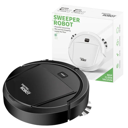 Robot Vacuum Intelligent Navigation 90-Min Battery Allergy-Friendly Filter