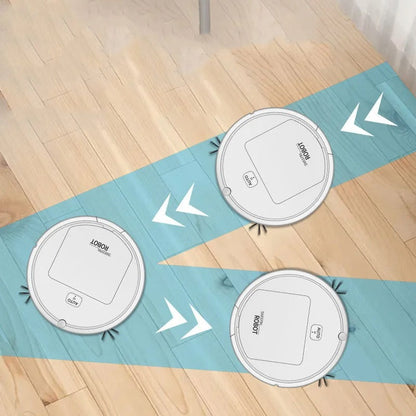 Robot Vacuum Intelligent Navigation 90-Min Battery Allergy-Friendly Filter