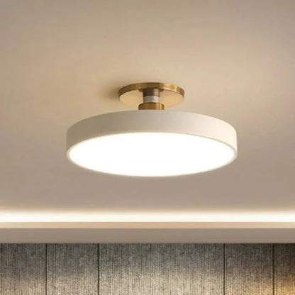 Round LED Ceiling Light Slim Flush Glare-Free