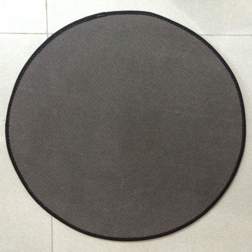Round Rug Graphic Face Soft Polyester Blend Multiple Sizes