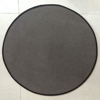 Round Rug Graphic Face Soft Polyester Blend Multiple Sizes