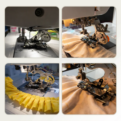 Ruffling & Pleating Foot Adjustable 4 Settings