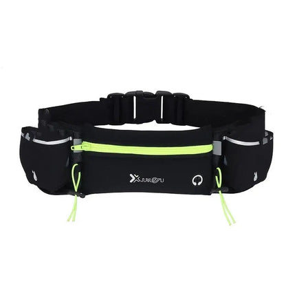 Running Belt Water-Repellent Neoprene Dual Bottle Holders