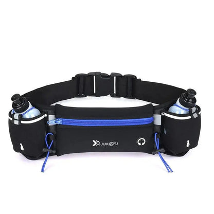Running Belt Water-Repellent Neoprene Dual Bottle Holders