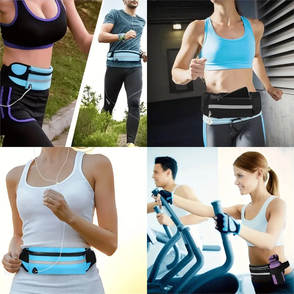 Running Waist Bag Lightweight Non-Slip Reflective