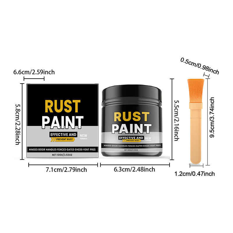 Rust Protection Paint Alkyd Resin Quick-Drying 100 g