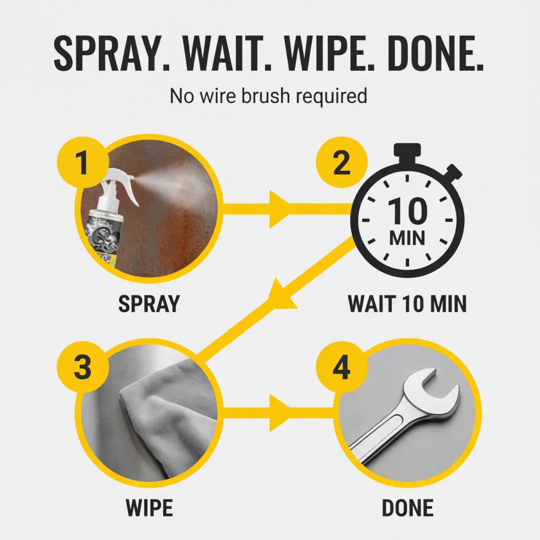 Rust Remover Spray Fast-Acting 100 ml