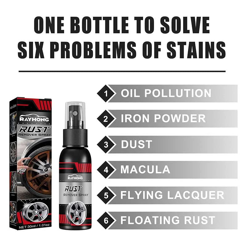 Rust Remover Spray Fast-Acting Invisible Protective Coating 100 ml