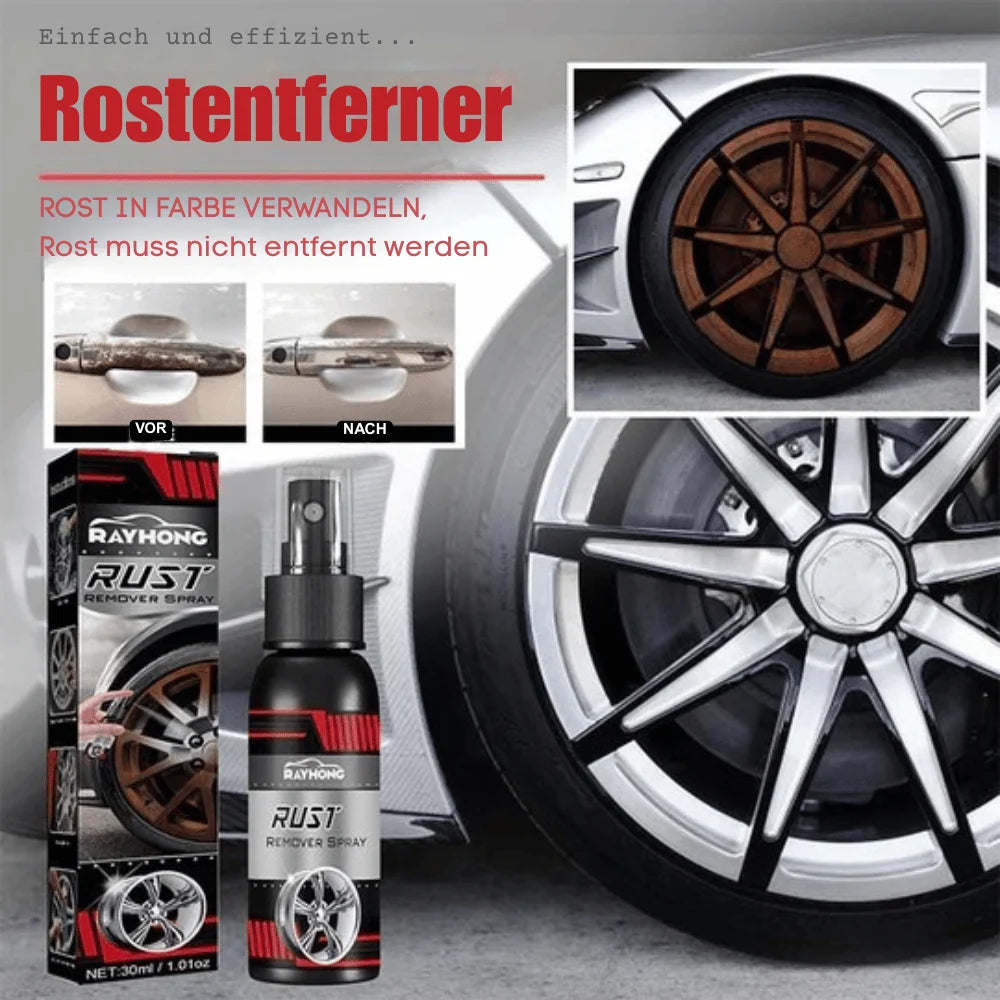 Rust Remover Spray Fast-Acting Invisible Protective Coating 100 ml