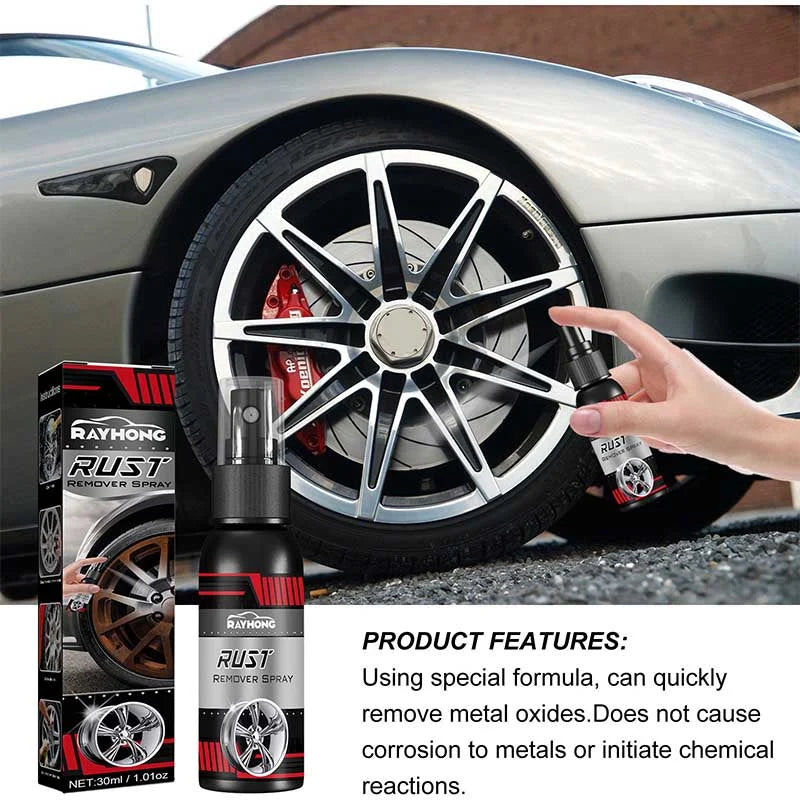 Rust Remover Spray Fast-Acting Invisible Protective Coating 100 ml