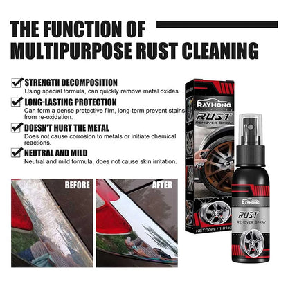 Rust Remover Spray Fast-Acting Invisible Protective Coating 100 ml