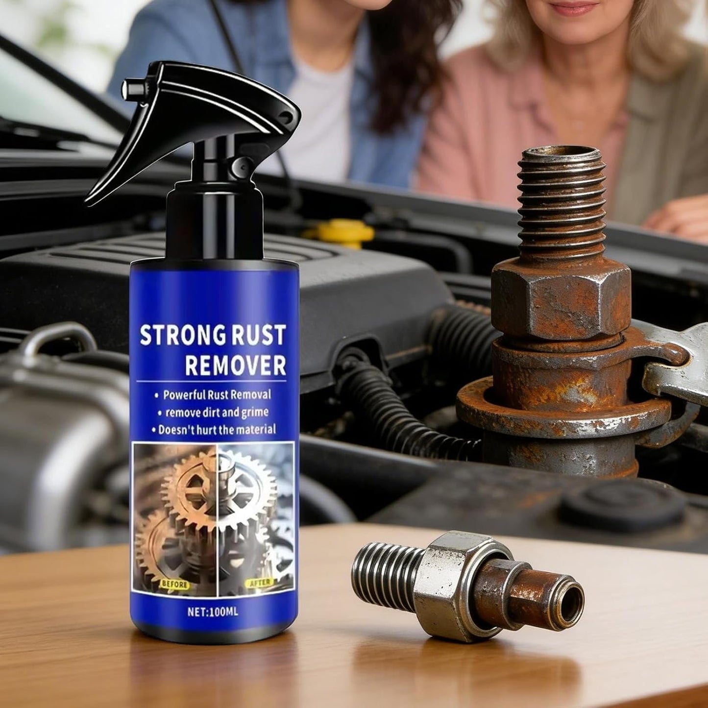 Rust Remover Spray Fast-Acting No Scrub 100 ml