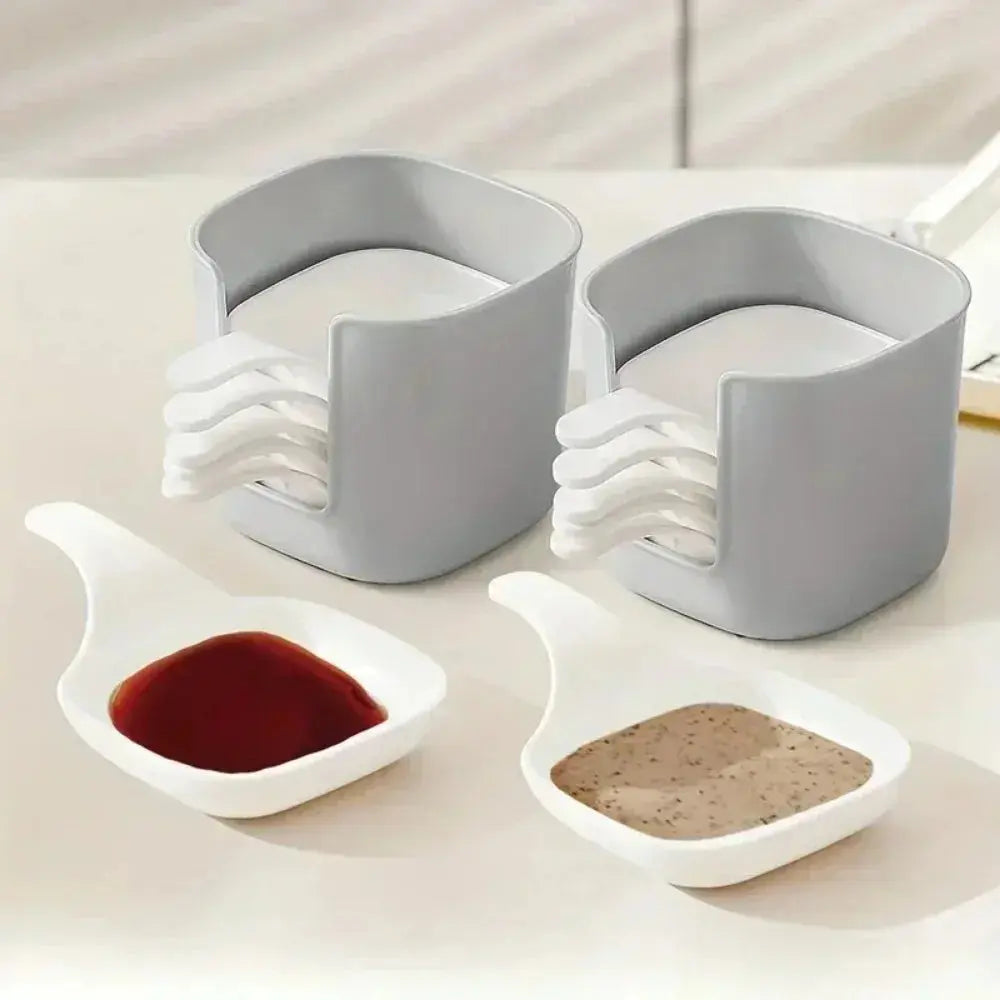 Sauce Boat Set Of 6 Stackable Dishwasher-Safe & Heat-Resistant