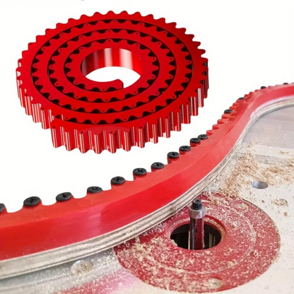 Saw Guide Flexible Plastic Serrated Grip