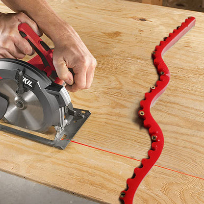 Saw Guide Flexible Plastic Serrated Grip