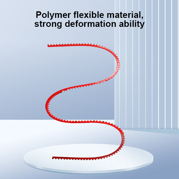 Saw Guide Flexible Plastic Serrated Grip