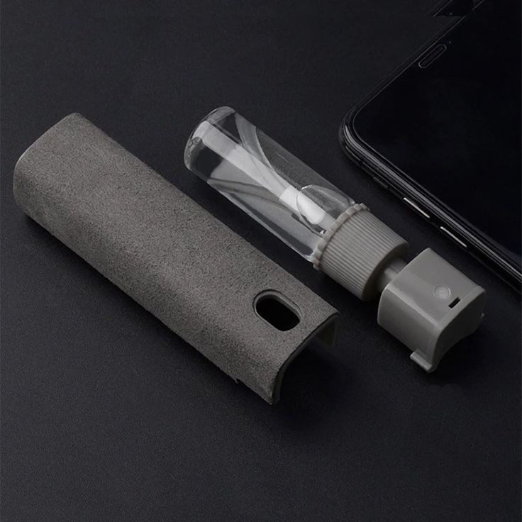 Screen Cleaner 3-in-1 Refillable Spray, Microfiber Cloth & Case