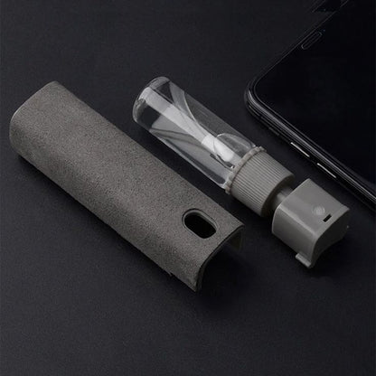 Screen Cleaner 3-in-1 Refillable Spray, Microfiber Cloth & Case