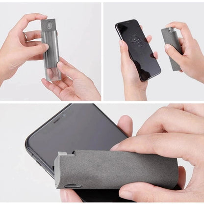 Screen Cleaner 3-in-1 Refillable Spray, Microfiber Cloth & Case