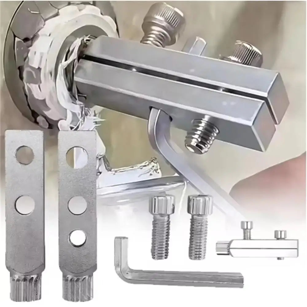 Screw Extractor Set Hardened Steel Square & Hex