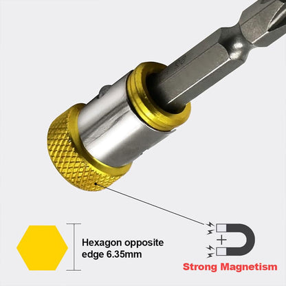 Screwdriver Bit Holder Magnetic Tip & Adjustable Depth