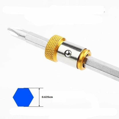 Screwdriver Bit Holder Magnetic Tip & Adjustable Depth