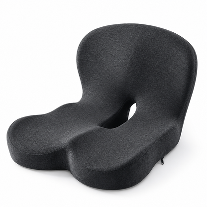 Seat Cushion Ergonomic Memory Foam Pressure-Relieving & Non-Slip