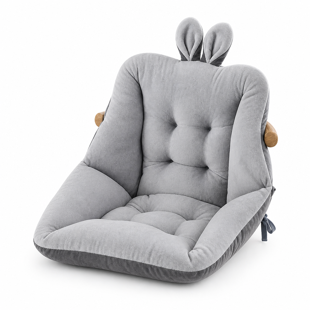 Seat Cushion Tailbone & Lumbar Support Velour Cover