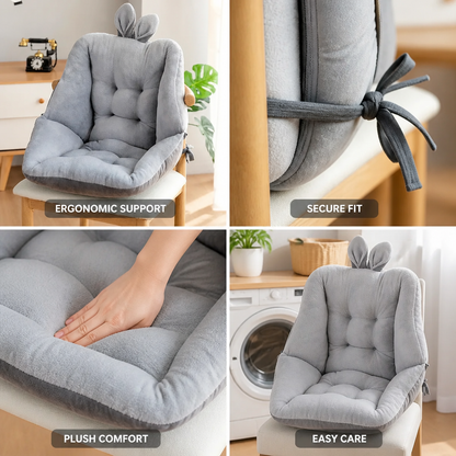 Seat Cushion Tailbone & Lumbar Support Velour Cover