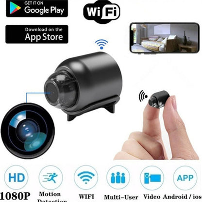 Security Camera 1080p WiFi 160 Degree Wide-Angle