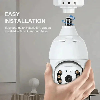 Security Camera E27 Socket 1080p Pan & Tilt