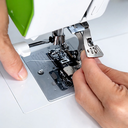 Sewing Machine Presser Foot Adjustable Pleats & Ruffles 4 Settings