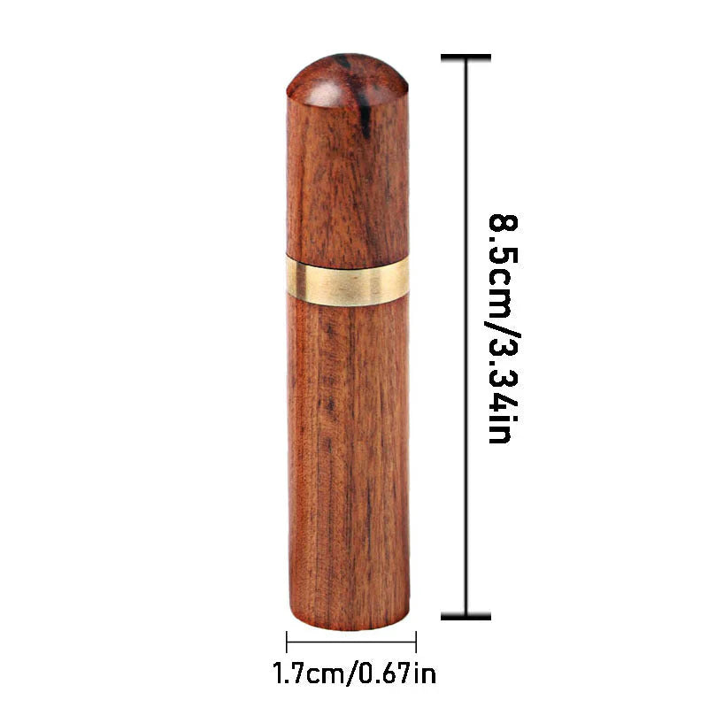 Sewing Needle Set Side-Threading Stainless Steel Wooden Case