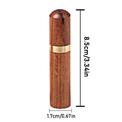 Sewing Needle Set Side-Threading Stainless Steel Wooden Case