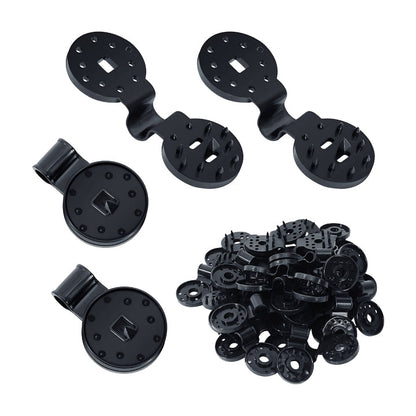 Shade Net Clips Lock-Grip Wind-Resistant 50-Pack