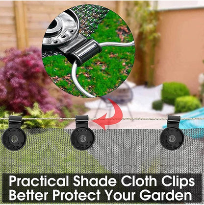 Shade Net Clips Locking Grip UV-Resistant 20-Pack
