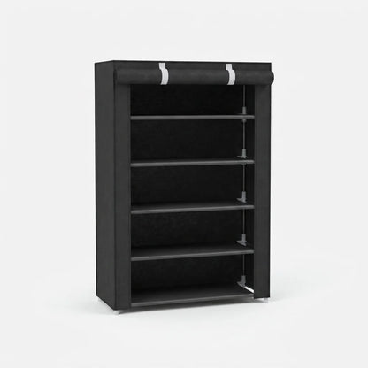 Shoe Cabinet Tool-Free Assembly Zippered Breathable Cover