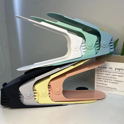 Shoe Organizer 3-Level Adjustable Double-Deck & Non-Slip