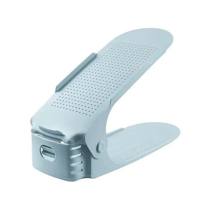 Shoe Organizer Stackable Height-Adjustable Non-Slip