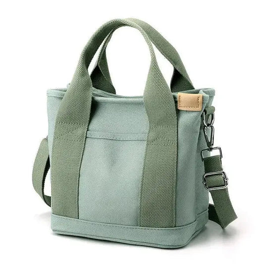 Shoulder Bag Multiple Inner Pockets Wide Soft Straps Machine Washable